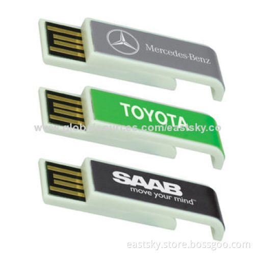 Mini USB Flash Drive with Full USB 2.0 Compatible, Supports Plug-and-play FunctionsNew